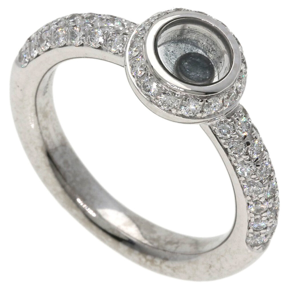 CHOPARD 18k Silver Diamond Ring
